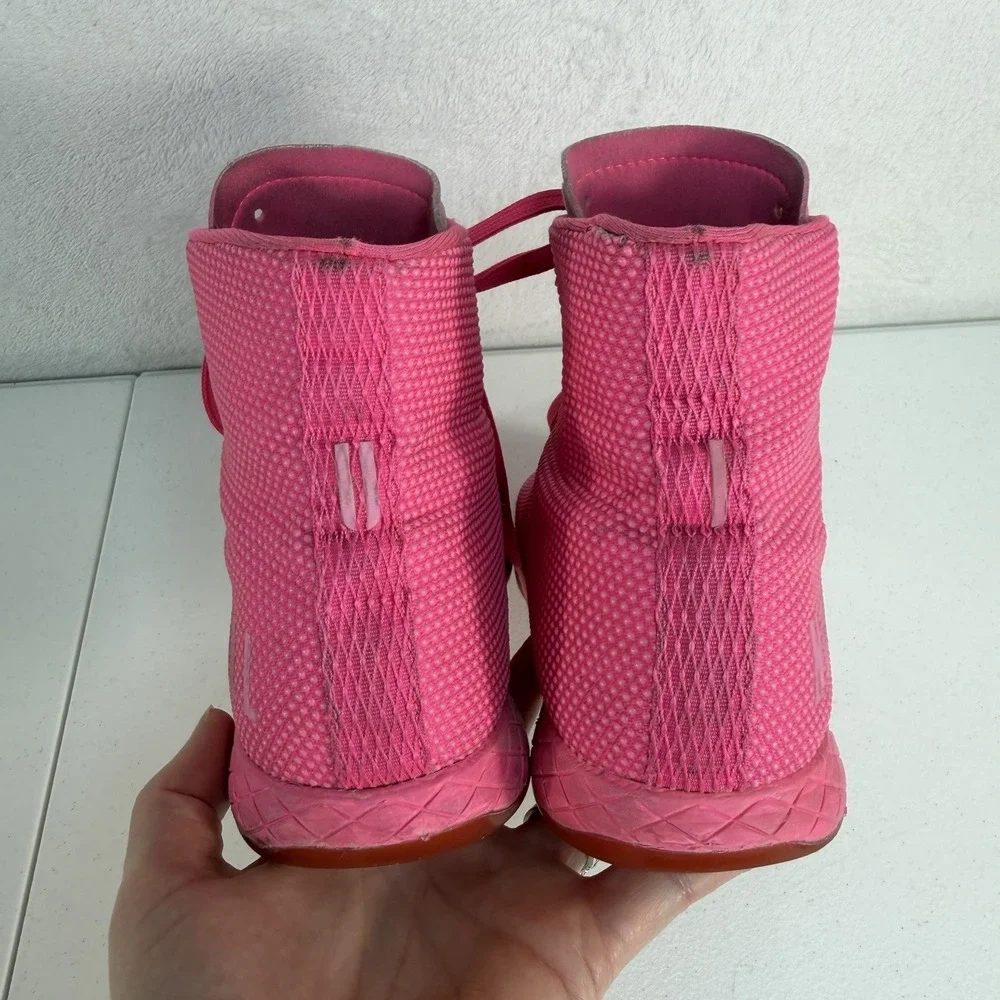 NOBULL No‎ Bull Women 8 High Top Sneaker Trainer Pink SuperFabric Training Shoes - Picture 8 of 13